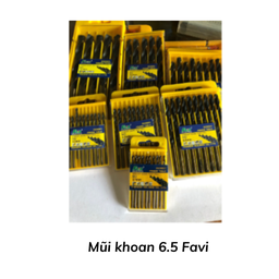 [MK65INFV] Mũi khoan 6.5 Favi