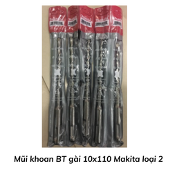 [NKMKBTG10110MKT2] Mũi khoan BT gài 10x110 Makita loại 2