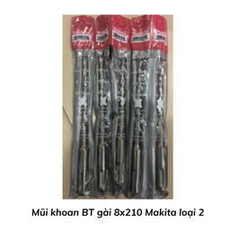 [NKMKBTG8210MKT2] Mũi khoan BT gài 8x210 Makita loại 2