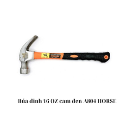 [BD16CDA804DCHR] Búa đinh 16 OZ cam đen A804 HORSE