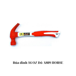 [BD16DA809HR] Búa đinh 16 OZ Đỏ A809 HORSE 