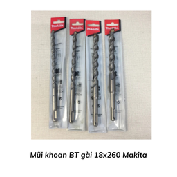 [MKBTG18260MKT] Mũi khoan BT gài 18x260 Makita