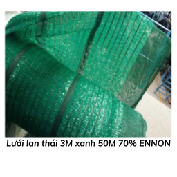 [LTX3M70EN] Lưới lan thái 3M xanh 50M 70% ENNON