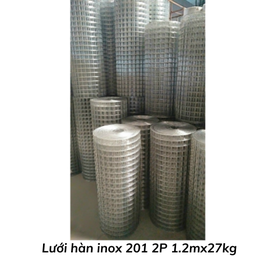 [LH2011P21M227] Lưới hàn inox 201 2P 1.2mx27kg