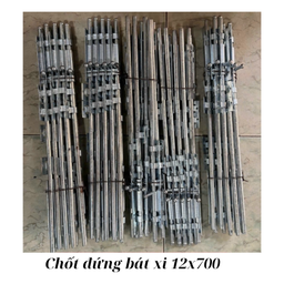 [CDBX12700] Chốt đứng bát xi 12x700