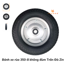 [TĐBXR3508KĐ] Bánh xe rùa 350-8 không đùm Trần Đà Zin