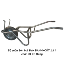 [BSRSMDBC14c34] Bộ sườn Sơn MẠ Đá+ BÁNH+CỐT 1,4 li chân 34 Trí Dũng