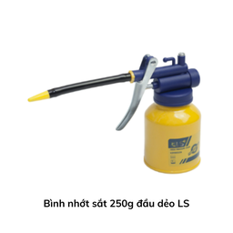 [LSBNS250D] Bình nhớt sắt 250g đầu dẻo LS