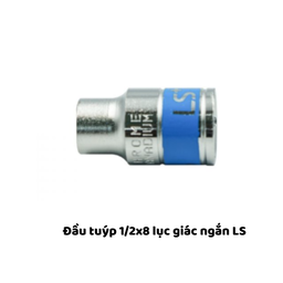 [LSDT128] Đầu tuýp 1/2x8 lục giác ngắn LS