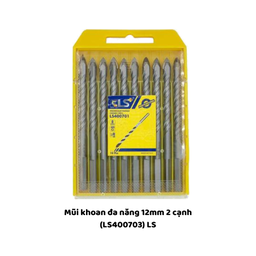 [LSMK12DN] Mũi khoan đa năng 12mm 2 cạnh (LS400703) LS 