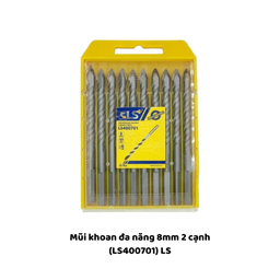 [LSMK8DN] Mũi khoan đa năng 8mm 2 cạnh (LS400701) LS 