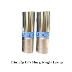 [DT146LT] Đầu tuýp 1/4"x 6 lục giác ngắn Luxtop