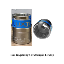 [DTB1216LT] Đầu tuýp bông 1/2"x16 ngắn Luxtop