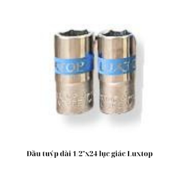 [DTD1224LT] Đầu tuýp dài 1/2"x24 lục giác Luxtop