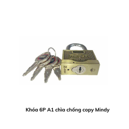 [KA16CCCMDLT] Khóa 6P A1 chìa chống copy Mindy