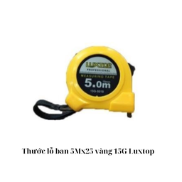 [T5M25KBVLT15] Thước lỗ ban 5Mx25 vàng 15G Luxtop