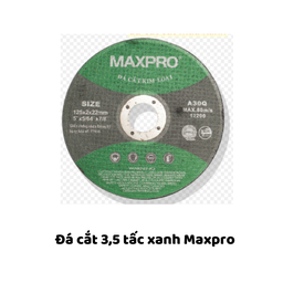 [MRDC35X] Đá cắt 3,5 tấc xanh Maxpro