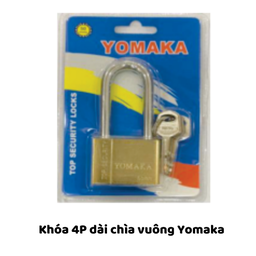 [MRK4DYMK] Khóa 4P dài chìa vuông Yomaka