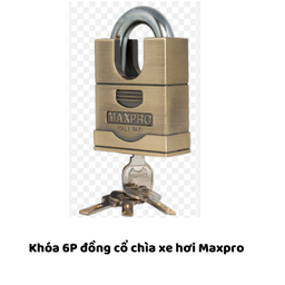 [MRK6DCCXH] Khóa 6P đồng cổ chìa xe hơi Maxpro