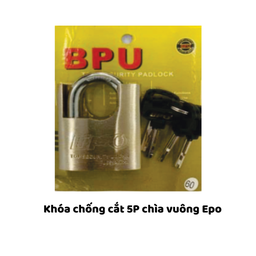 [MRKCC5EP] Khóa chống cắt 5P chìa vuông Epo