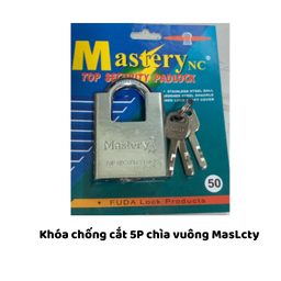 [MRKCC5DML] Khóa chống cắt 5P chìa vuông MasLcty