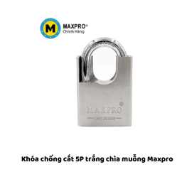 [MRKCC5TCM] Khóa chống cắt 5P trắng chìa muỗng Maxpro