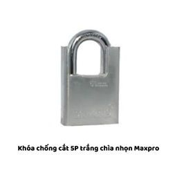 [MRKCC5TCT] Khóa chống cắt 5P trắng chìa nhọn Maxpro