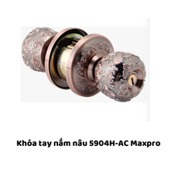 [MRKTNN5904] Khóa tay nắm nâu 5904H-AC Maxpro