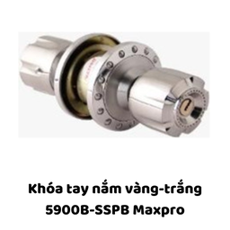 [MRKTNVT5900A] Khóa tay nắm vàng-trắng 5900B-SSPB Maxpro