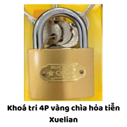 [MRKT4VCHTXL] Khoá tri 4P vàng chìa hỏa tiễn Xuelian