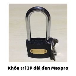 [MRKT3DD] Khóa tri 3P dài đen Maxpro