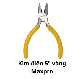 [MRKD5V] Kìm điện 5" vàng Maxpro