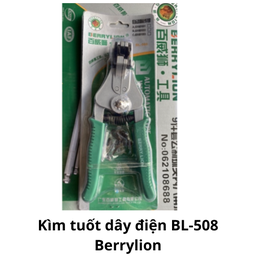 [MRKTDDBL508BR] Kìm tuốt dây điện BL-508 Berrylion