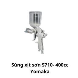 [MRSXSS710400YMK] Súng xịt sơn S710- 400cc  Yomaka