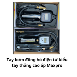 [MRTBDHDTKTTCA] Tay bơm đồng hồ điện tử kiểu tay thẳng cao áp Maxpro