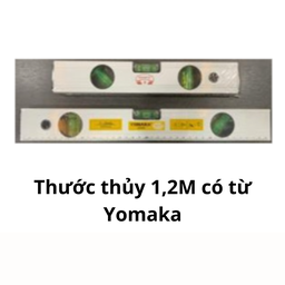 [MRTT1M2CTYMK] Thước thủy 1,2M có từ Yomaka