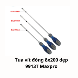 [MRTVD8200D13] Tua vít đóng 8x200 dẹp 9913T Maxpro